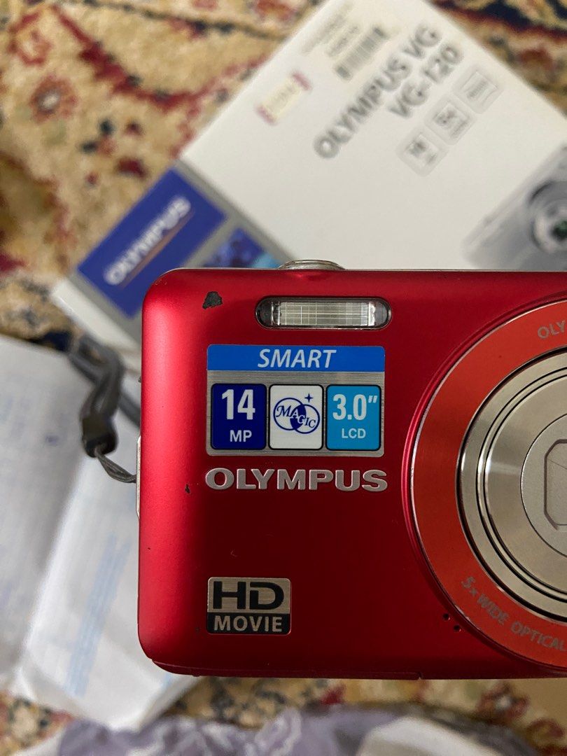 Olympus VG120 Digital Camera, Photography, Cameras on Carousell