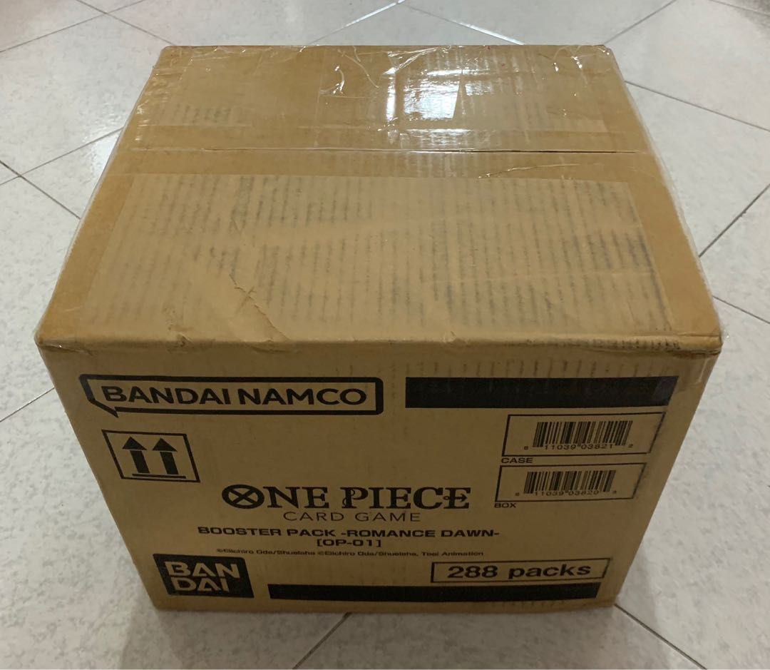 op1 booster box One Piece Booster Box Protector One Piece OP-01(Blue Bottom) / OP-02  Booster box main image 0