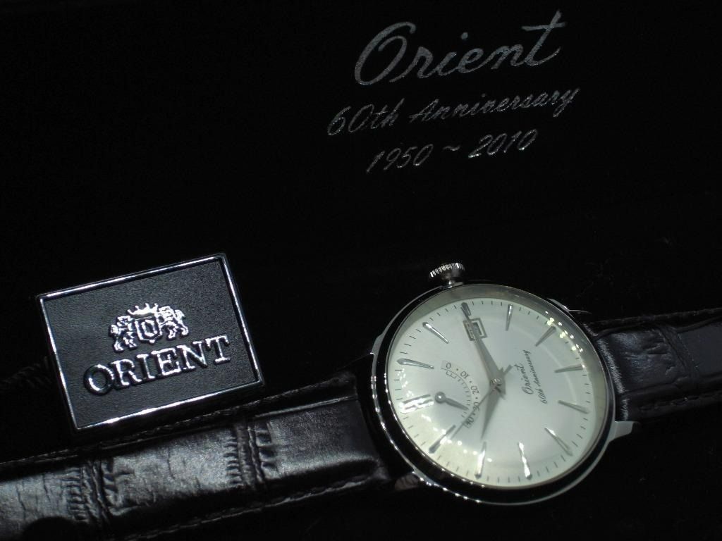 Orient 60th Anniversary Men Leather Watch SDT00002W Silver Limited Edition to 1500pcs Carousell