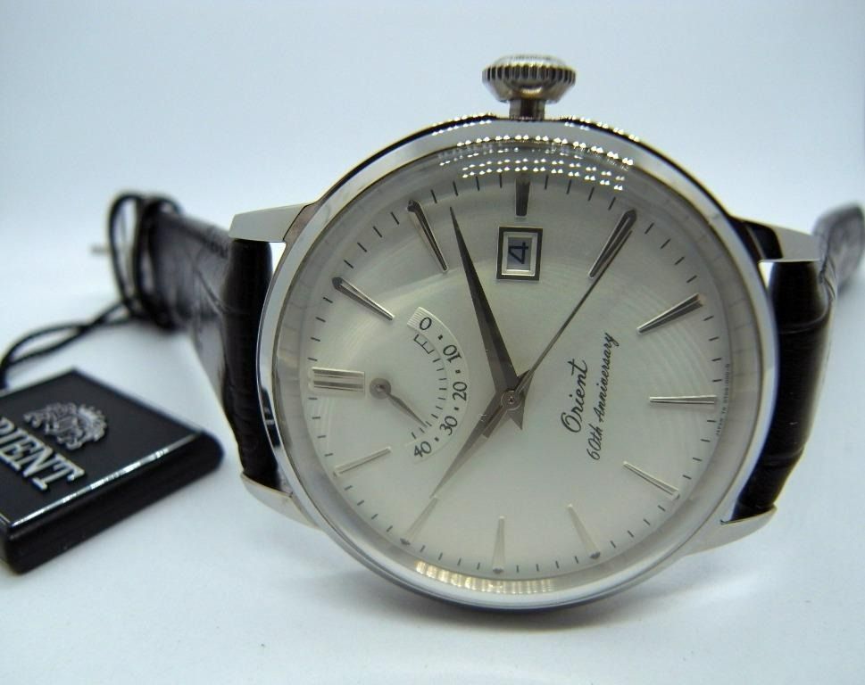 Orient 60th Anniversary Men Leather Watch SDT00002W Silver Limited Edition to 1500pcs Carousell
