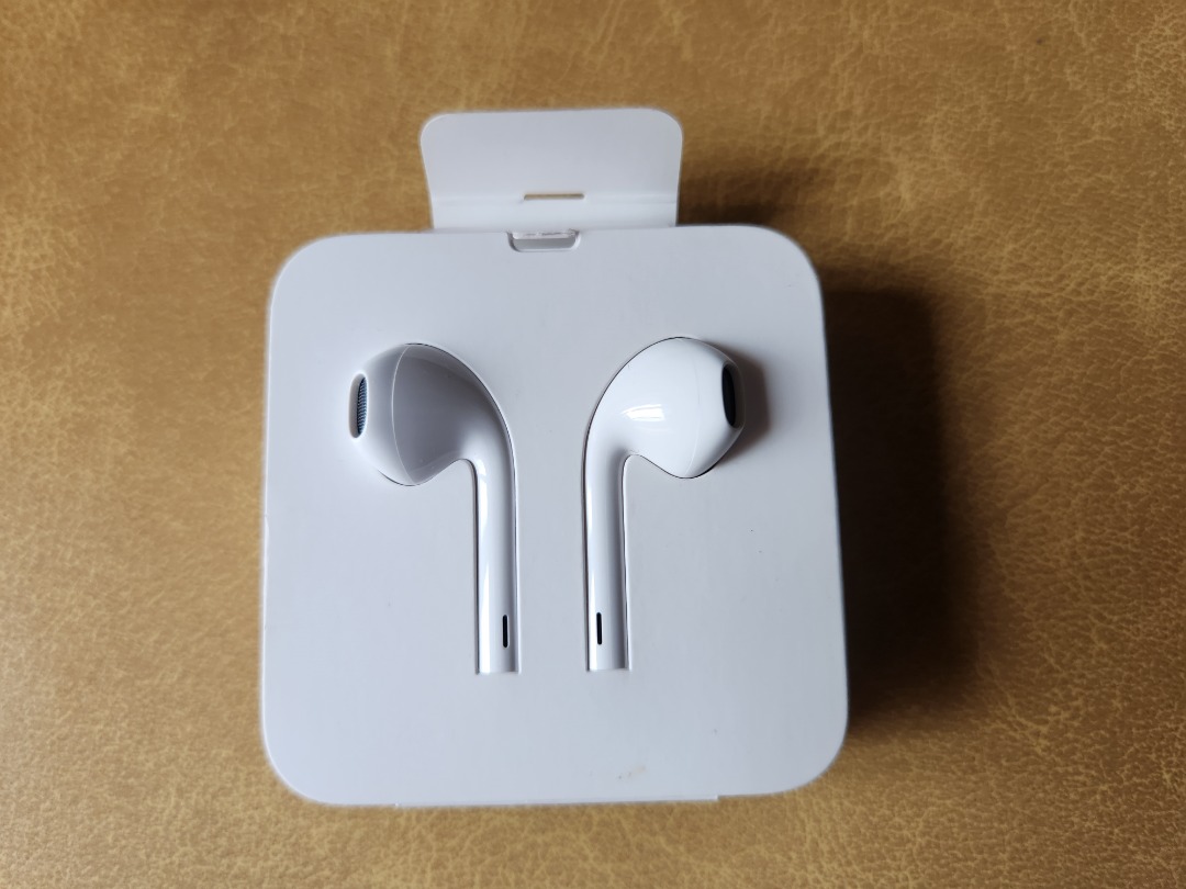 Original Apple Lightning Earphones, Audio, Earphones on Carousell