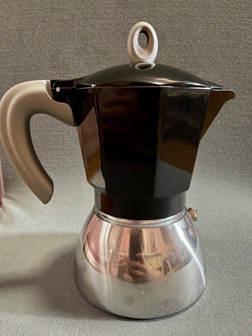 Original Bialetti Moka Induction 6 cups, Furniture & Home Living