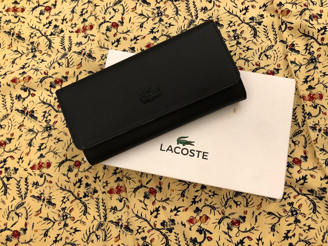 Original Lacoste Wallet (preloved), Women's Fashion, Bags & Wallets