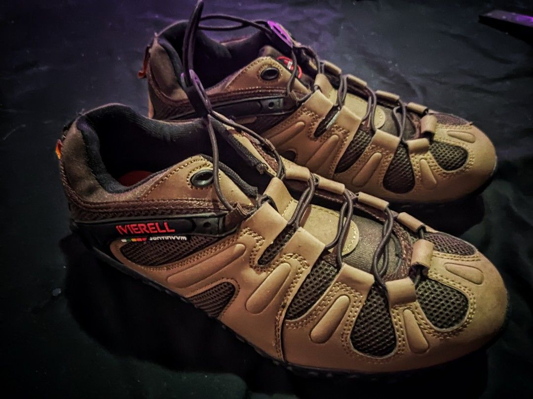 Original Merrell Trekking Hiking Shoes Boots Mountain Climbing Trail Running, Men's Fashion