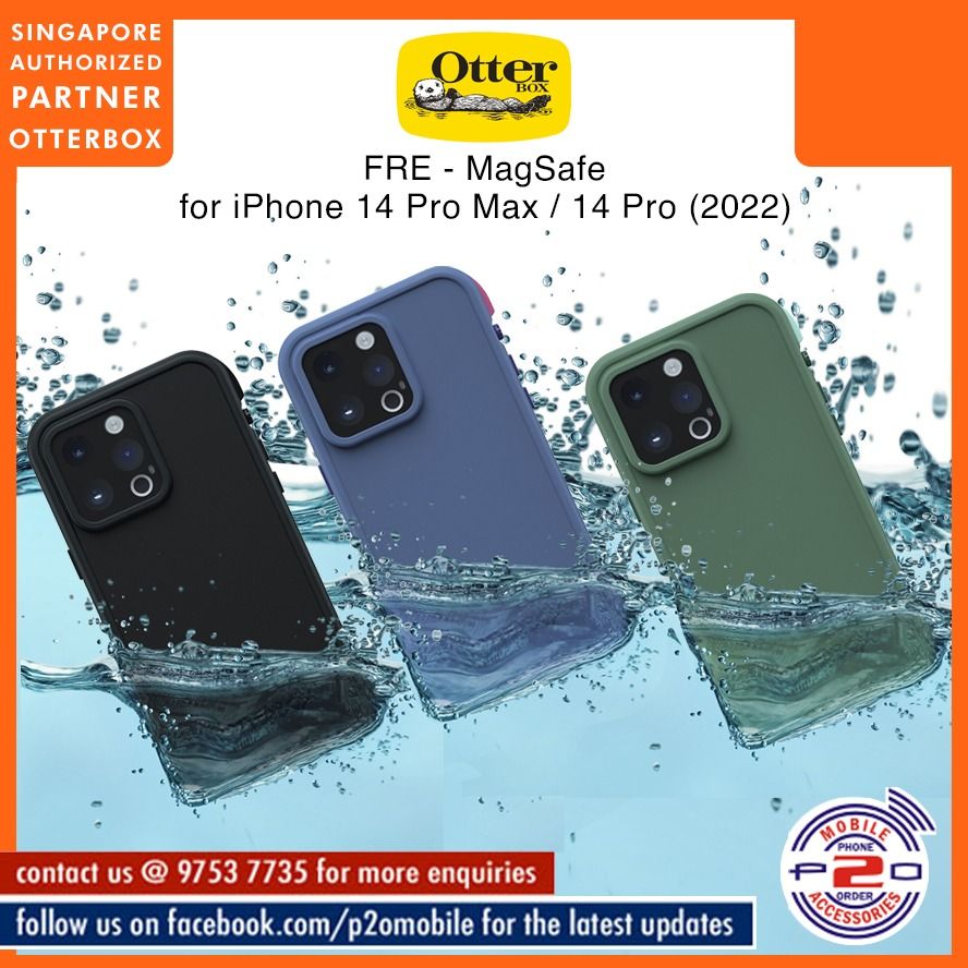 Otterbox (LifeProof) FRE MagSafe for iPhone 14 Pro Max (6.7 2022) / 14 Pro  (6.1 2022), Mobile Phones & Gadgets, Mobile & Gadget Accessories, Cases &  Sleeves on Carousell