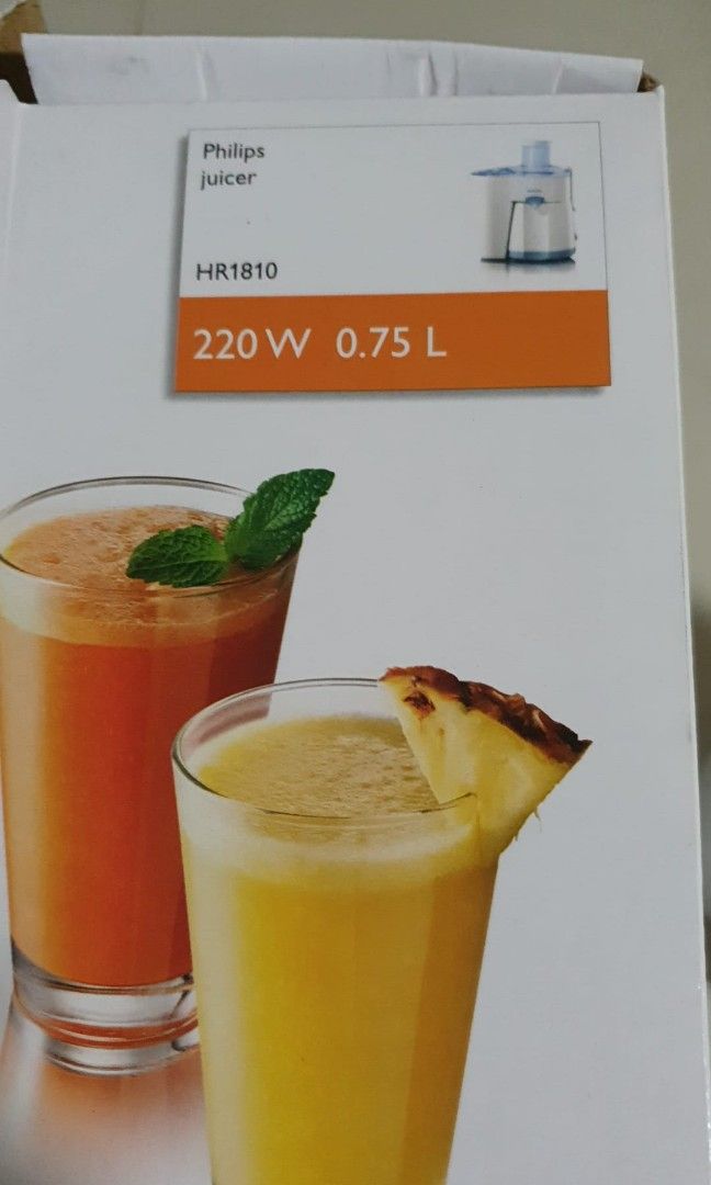 Philips Juicer HR1810, TV & Home Appliances, Kitchen Appliances