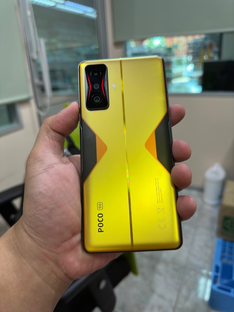 Poco F4 GT one month use 8/128 Cyber Yellow, Mobile Phones