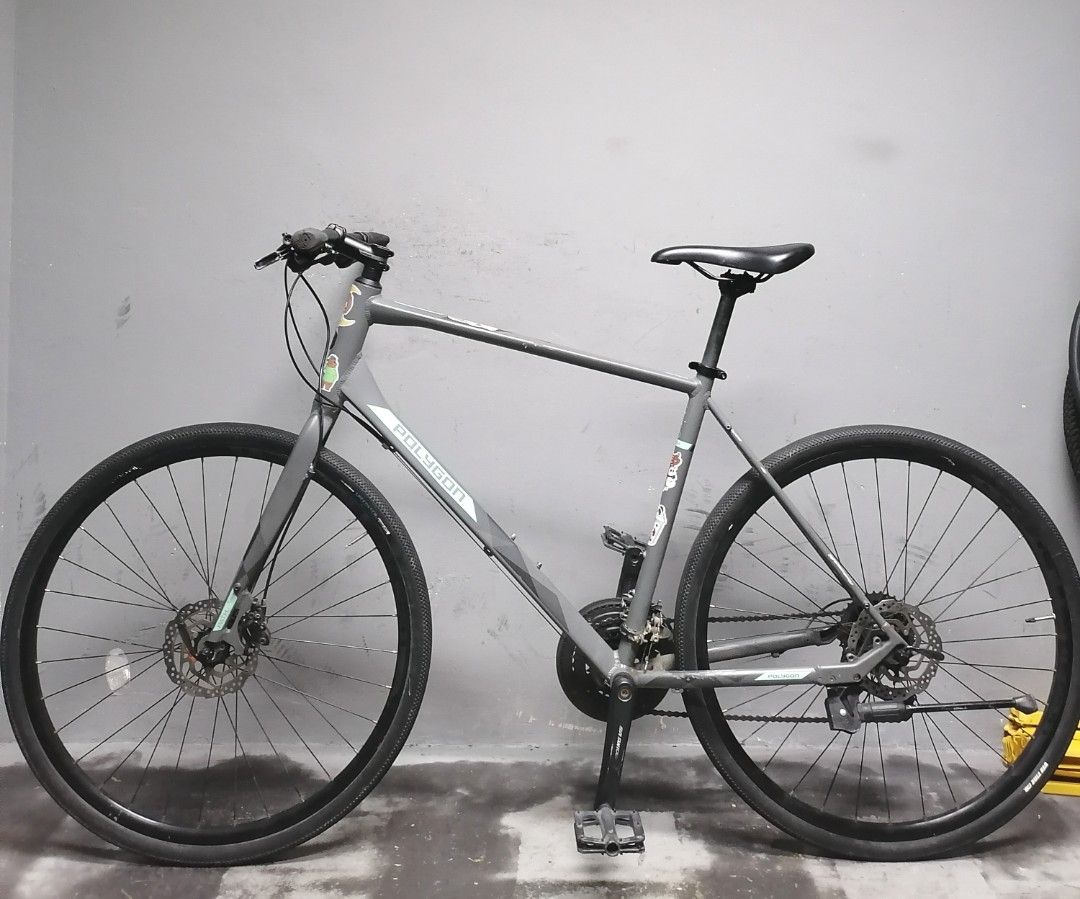 Polygon Path, 3 by 9. Hydraulic disc brake, Sports Equipment, Bicycles ...