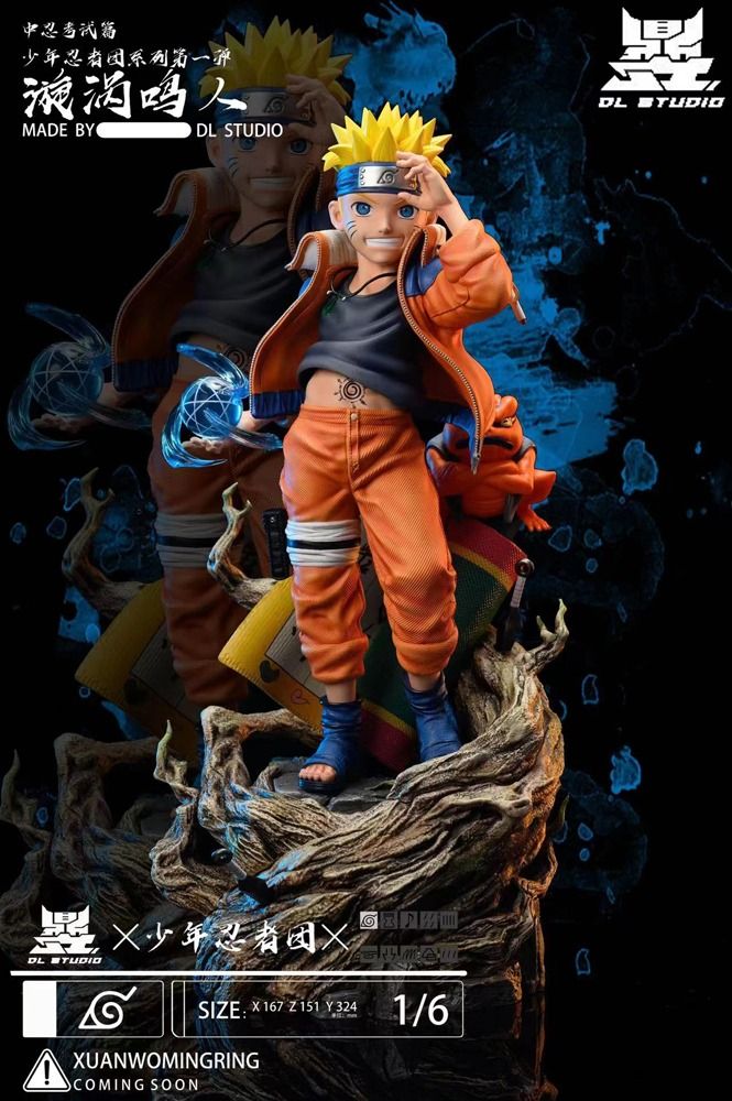 PO】Uzumaki Naruto | DL Studio | Naruto Shippuden【FREE Shipping】GK Figurine  | GK Figure | GK Statue | Anime Resin Collectible | Anime Resin Collectable  | Wall Art Decor | Portrait, Hobbies &