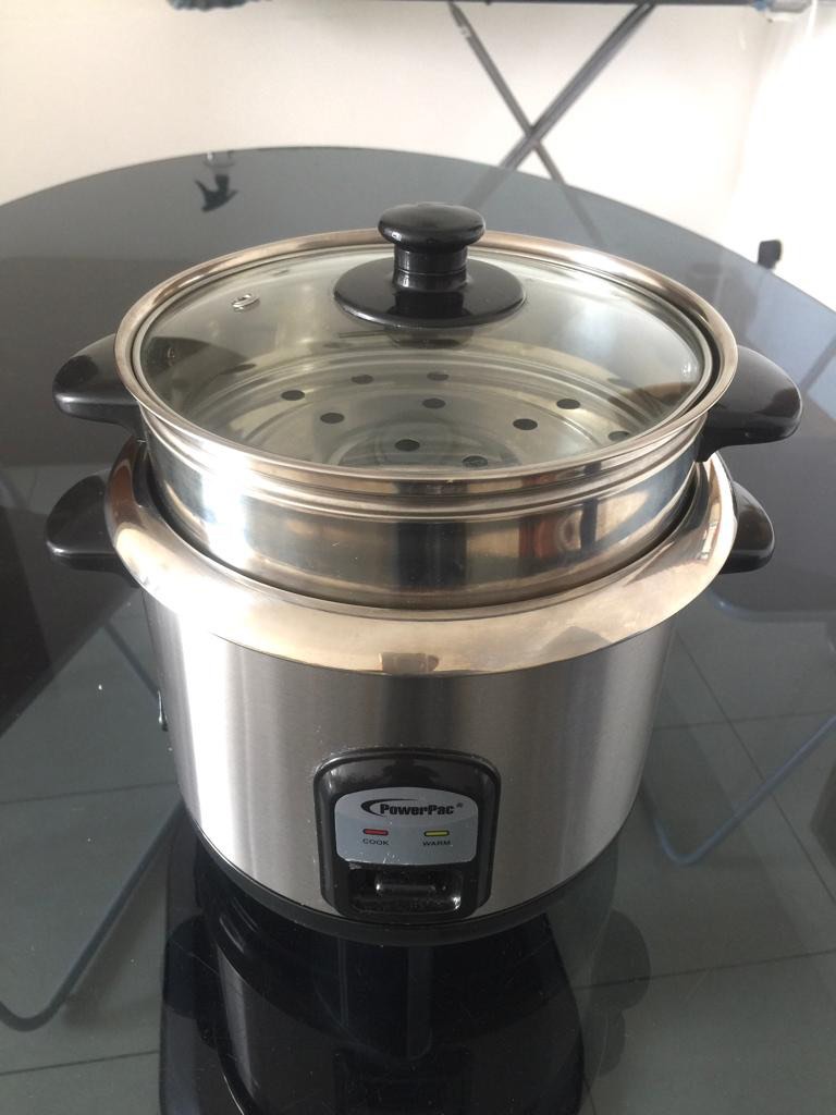Powerpac 1 Litre Rice Cooker / Model Voltage, TV & Home Appliances