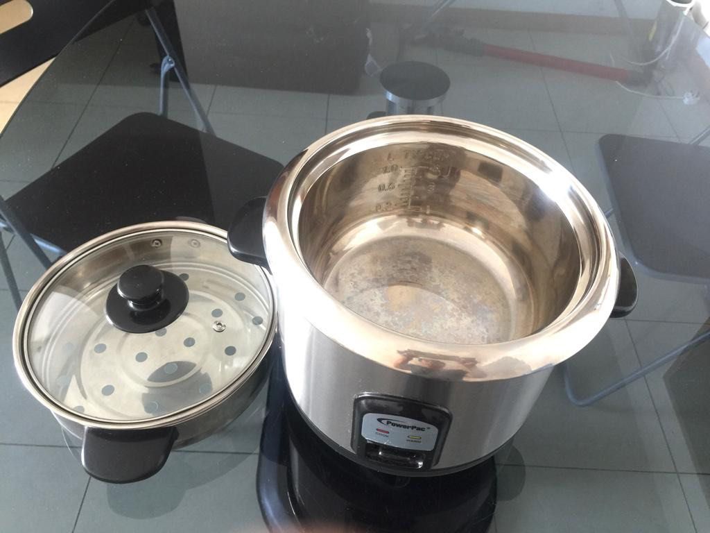 Powerpac 1 Litre Rice Cooker / Model Voltage, TV & Home Appliances