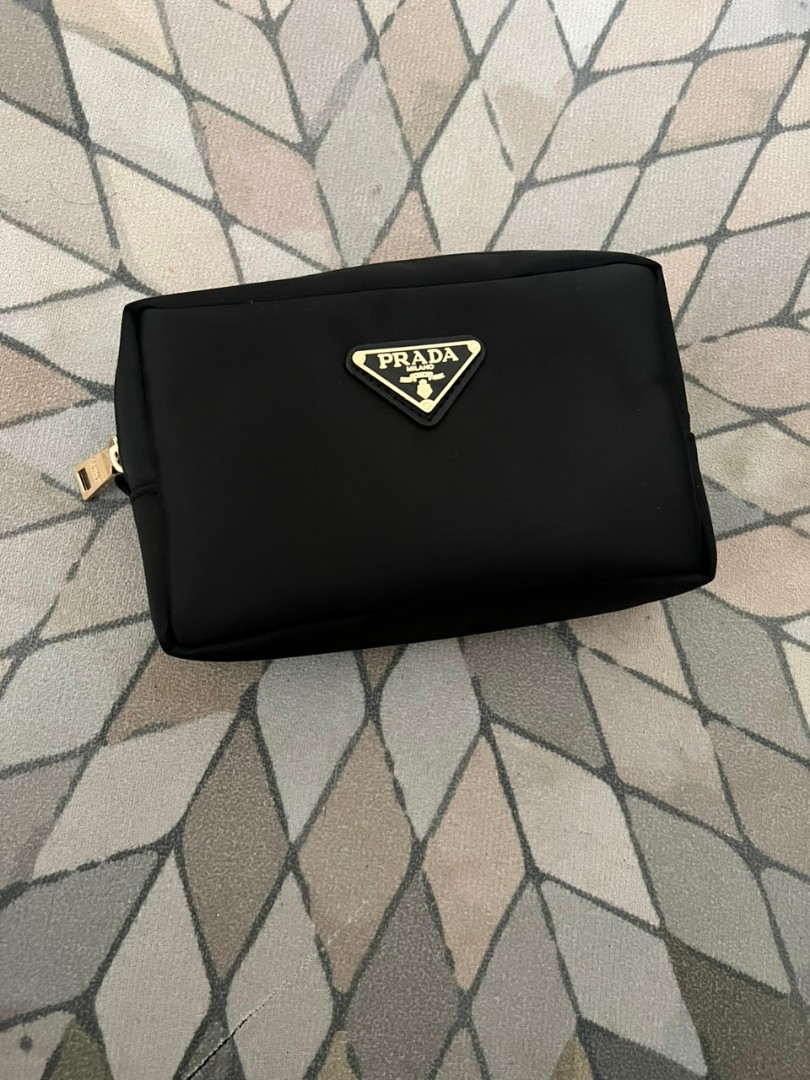 PRADA BEAUTY Cosmetic Pouch, Luxury, Bags & Wallets on Carousell
