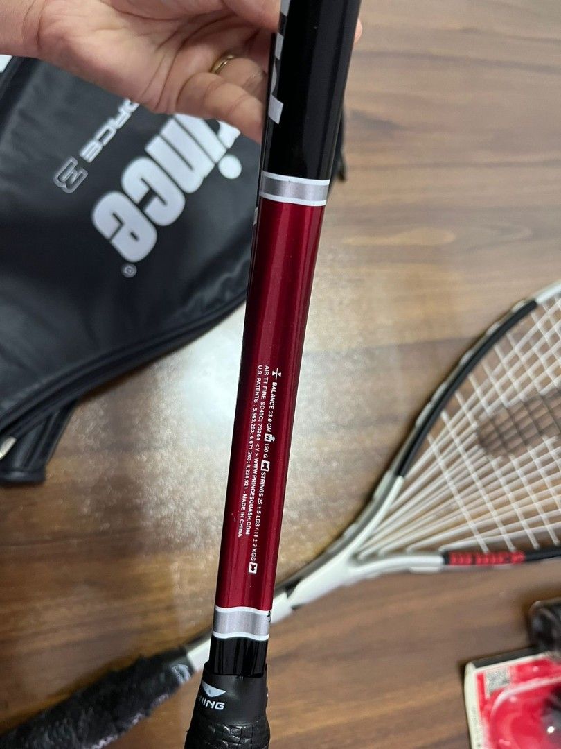 Prince Squash Rackets and balls, Sports Equipment, Sports & Games