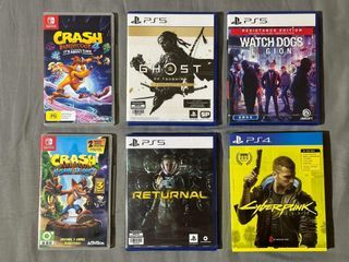 PS5 and Nintendo Switch Games