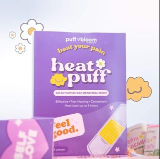 Puff & Bloom Heat Puff Air Activated Heat Menstrual Patch