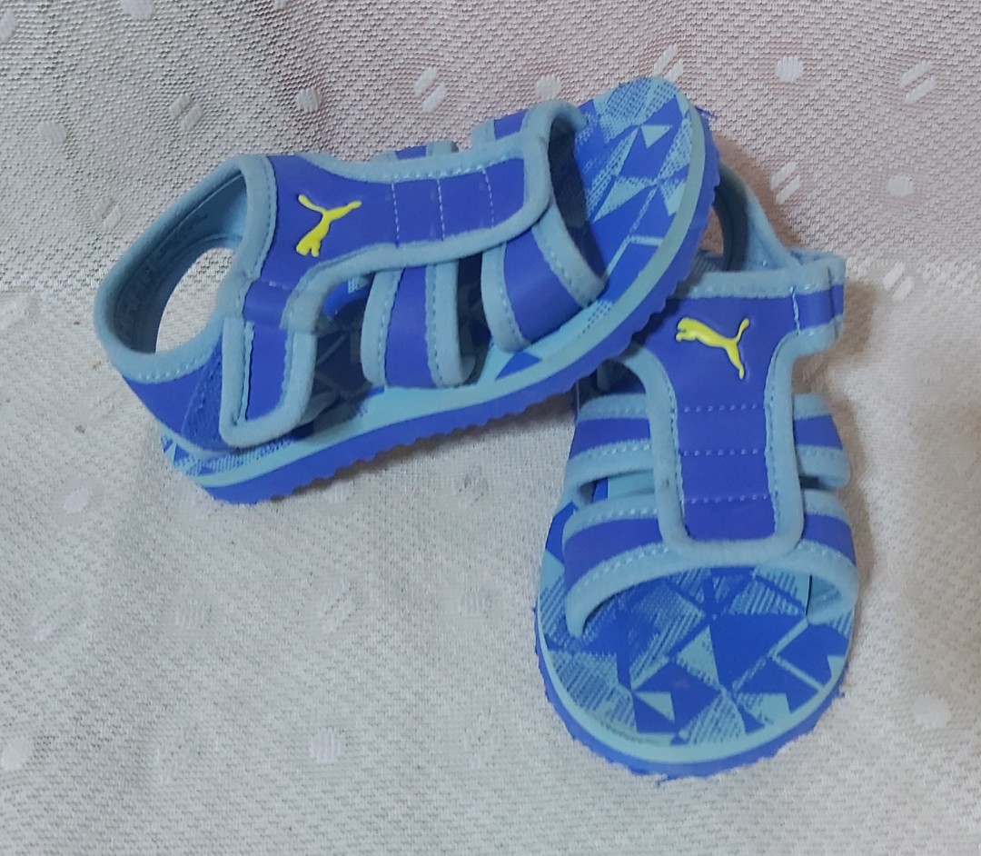 Puma sandals for kids, Babies & Kids, Babies & Kids Fashion on Carousell