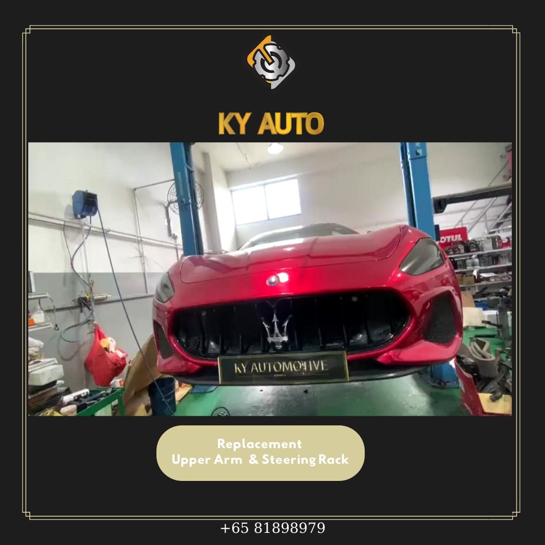 Replacement for Maserati Upper Arm & Steering rack, Car Accessories