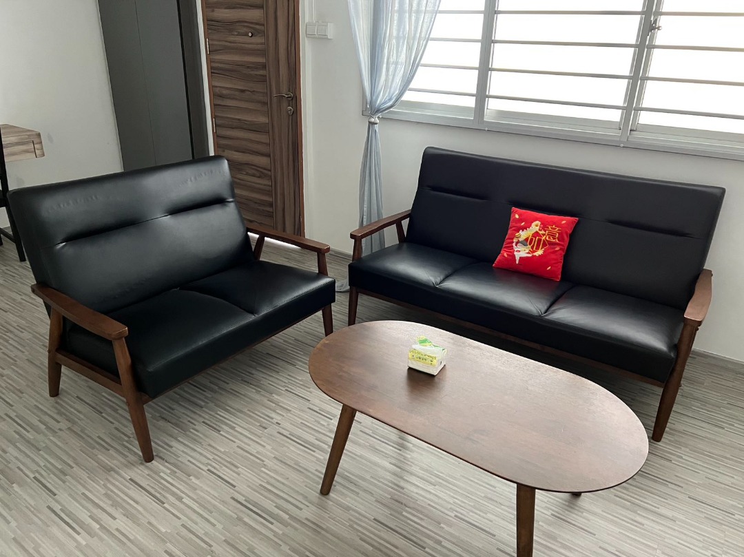 Rozel Furnishing Sofa and Coffee Table Set, Furniture & Home Living