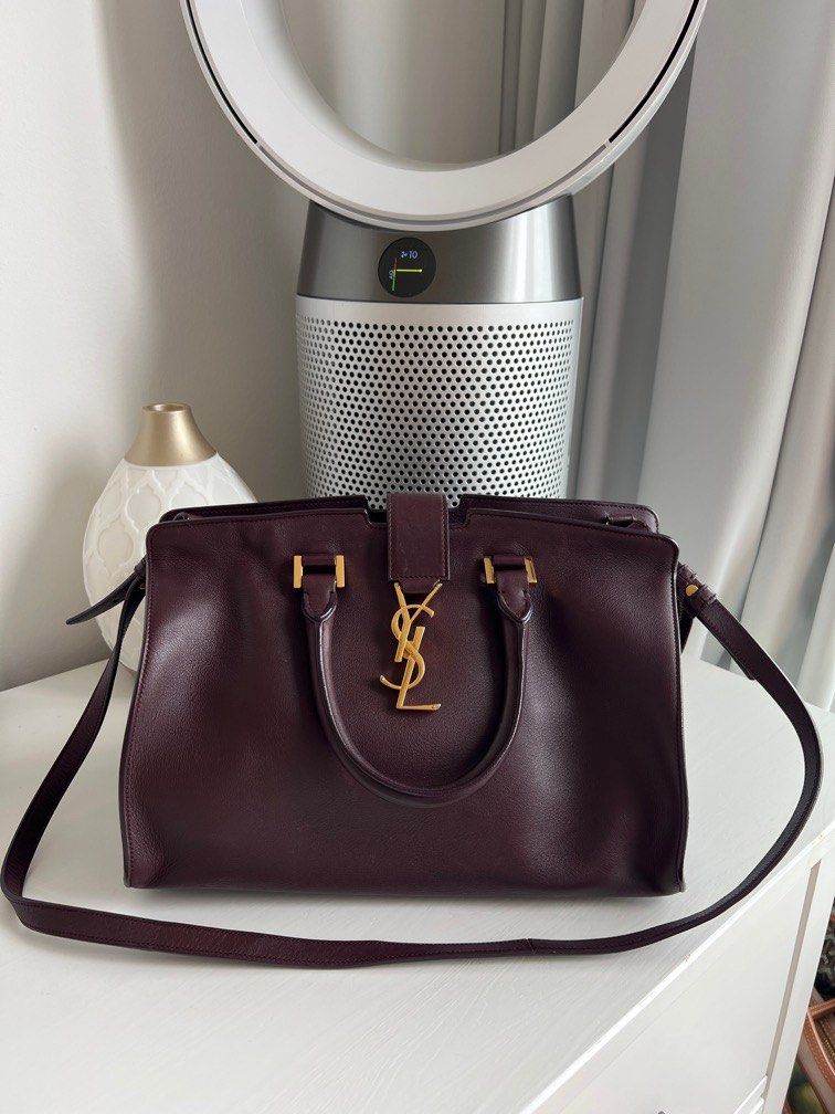 Saint Laurent (YSL) bag in Burgundy colour, Luxury, Bags Wallets
