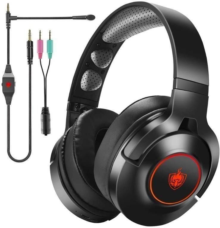 SALES Phoinikas Bluetooth Gaming Headset 40 Hrs Playtime PS4