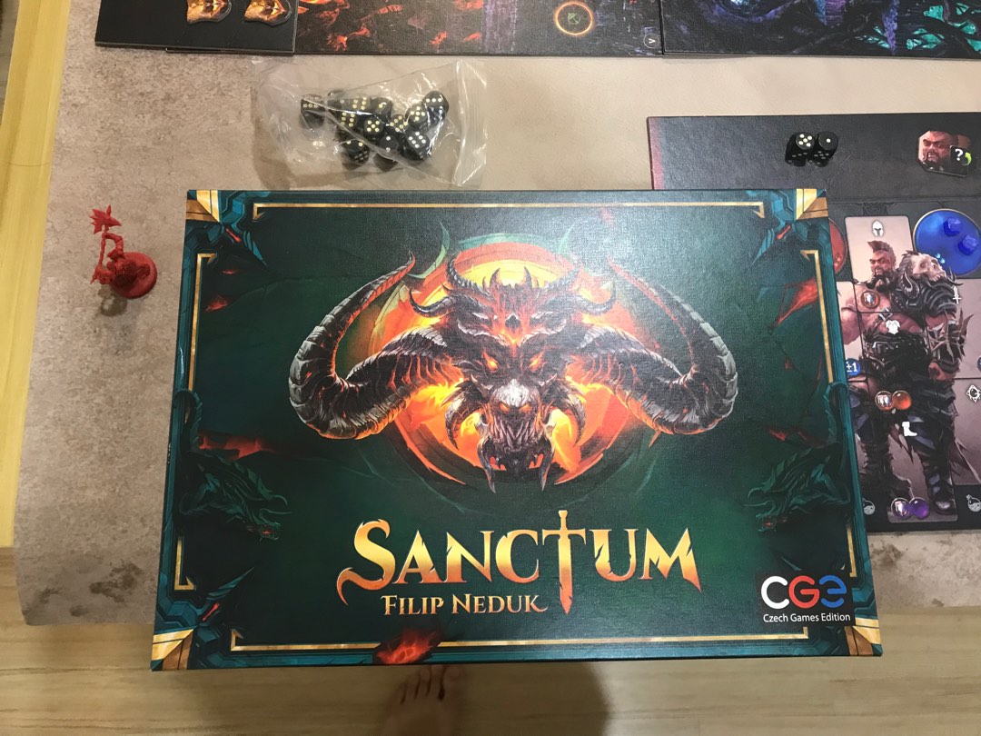 Sanctum Board Game, Hobbies & Toys, Toys & Games on Carousell