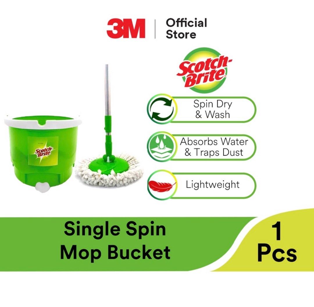 Scotch Brite Single Spin Mop Furniture Home Living Cleaning Homecare Supplies Cleaning Scotch Brite Single Spin Mop Furniture Home Living Cleaning Homecare Supplies Cleaning