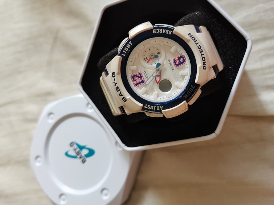 Baby g with second hand on sale