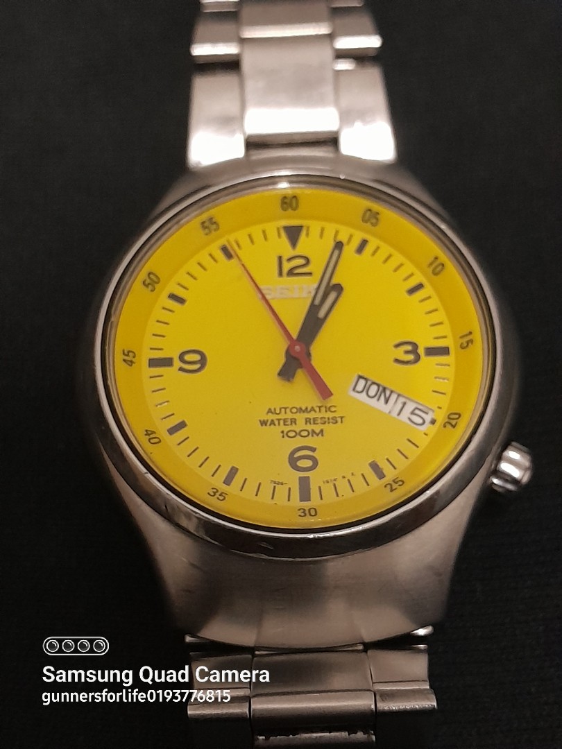 Seiko 7s26-0110 s- wave 100m, Men's Fashion, Watches & Accessories, Watches  on Carousell
