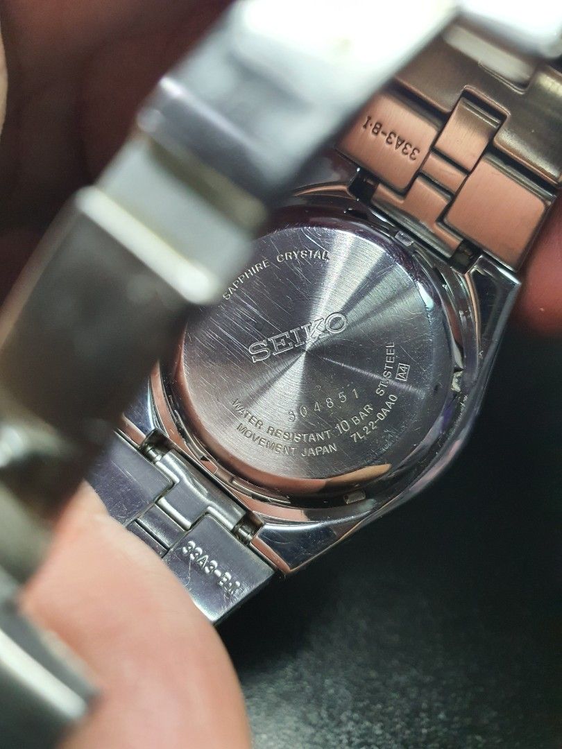 Seiko Arctura Kinetic Chronograph SNL003P1, Luxury, Watches on Carousell