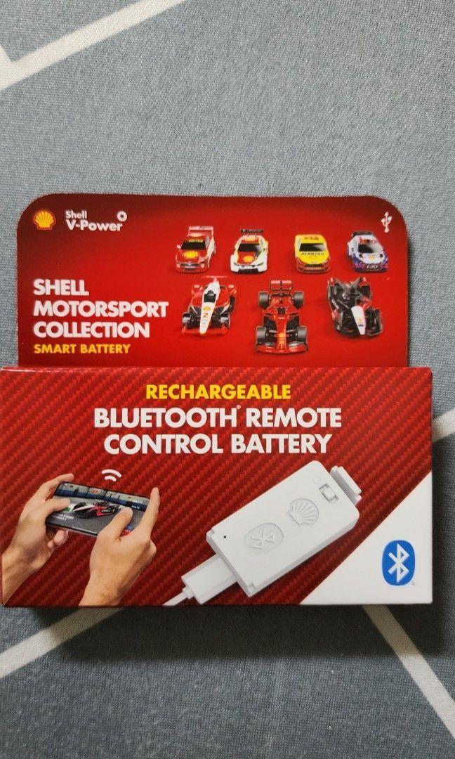 Shell Motorsport Collection Bluetooth Remote Control Battery, Hobbies