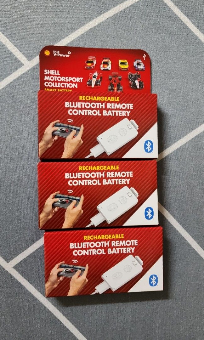 Shell Motorsport Collection Bluetooth Remote Control Battery, Hobbies