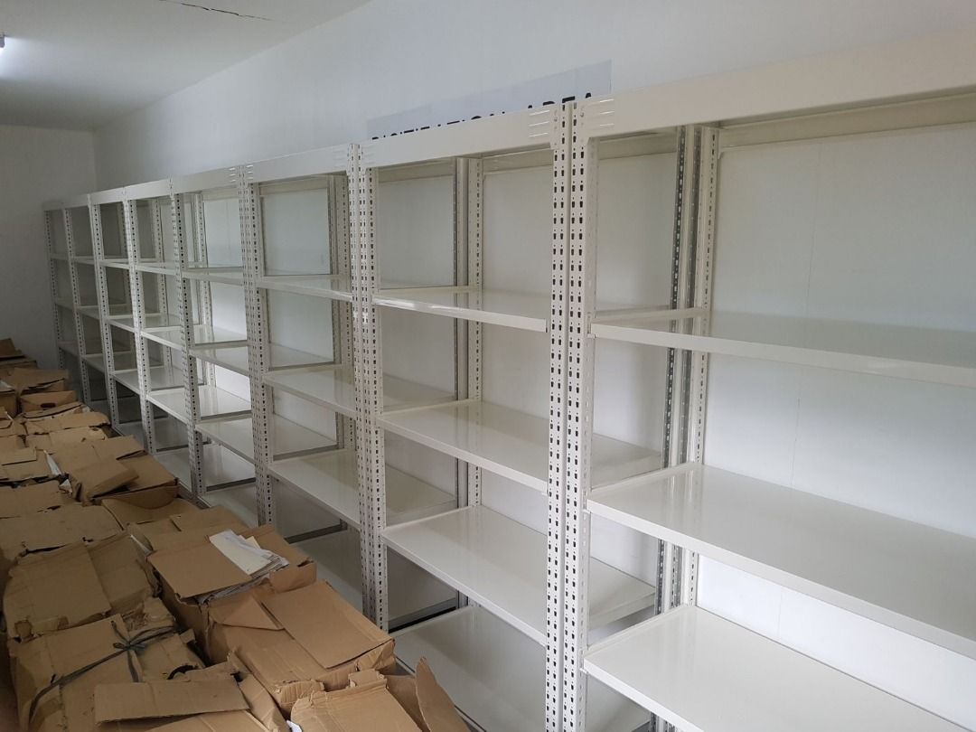 shelves filling cabinet racks steel standee metal, Furniture & Home ...