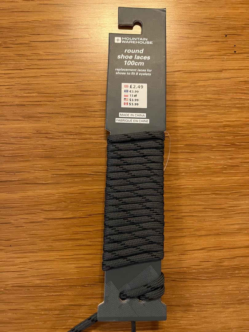 Warehouse shoe outlet laces