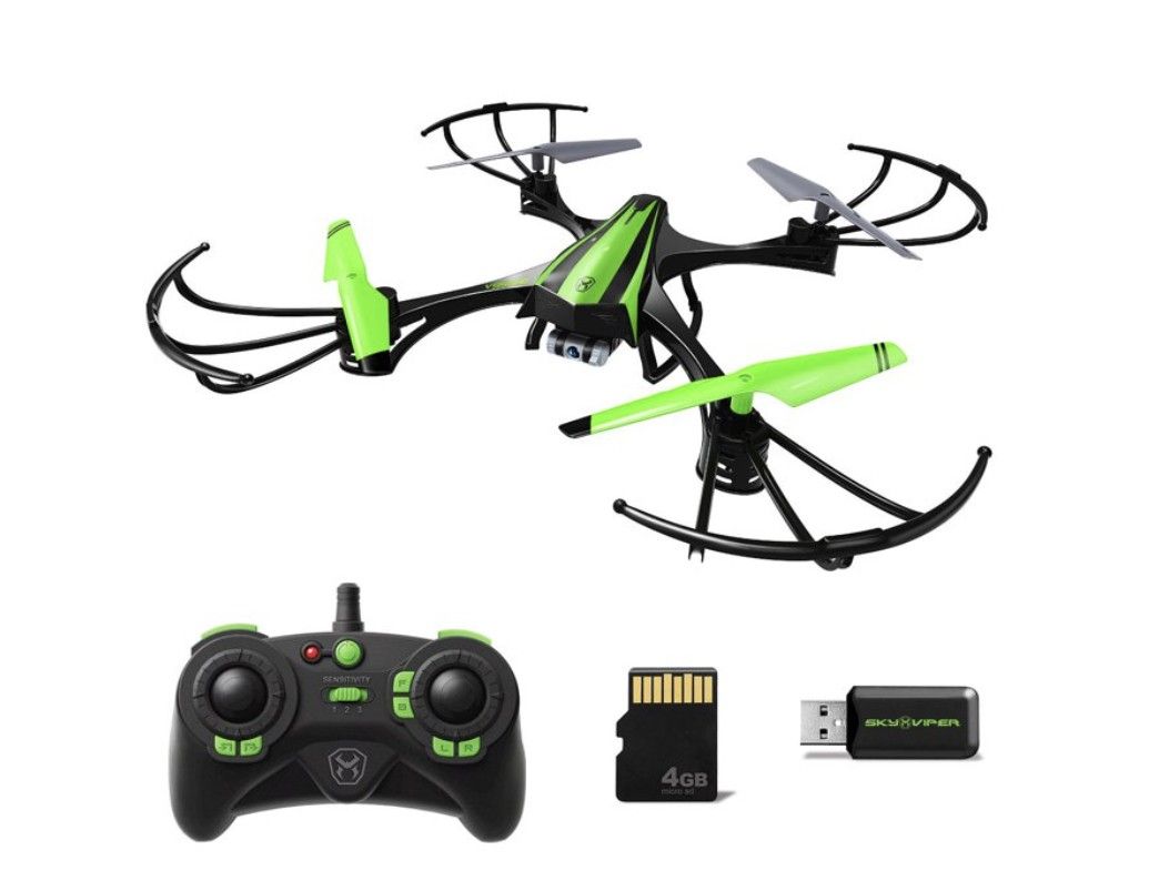 Sky Viper v950 UL Certified HD Video Drone with 1 Touch Panoramic