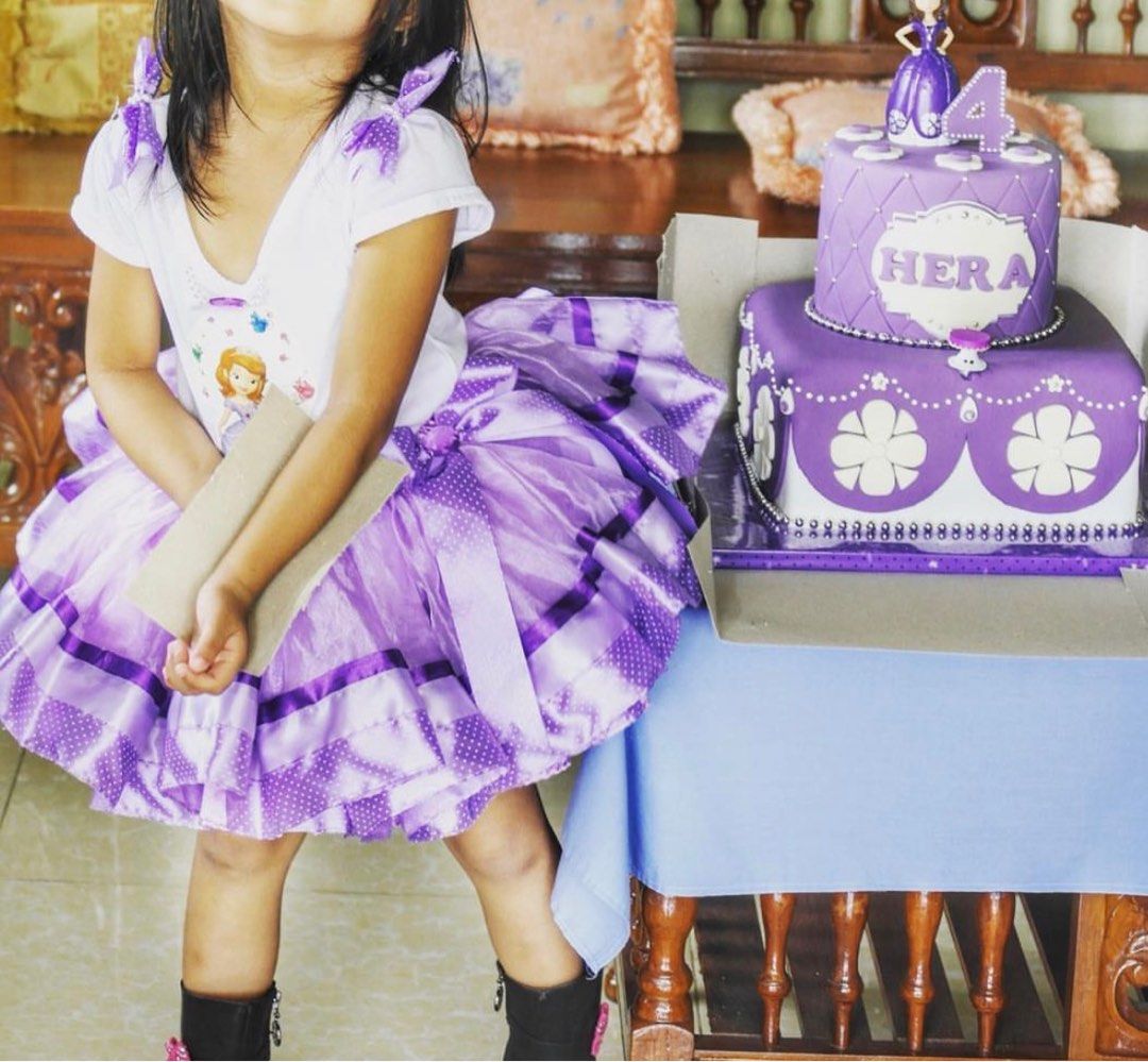 Sofia the first tutu birthday dress Babies Kids Babies Kids
