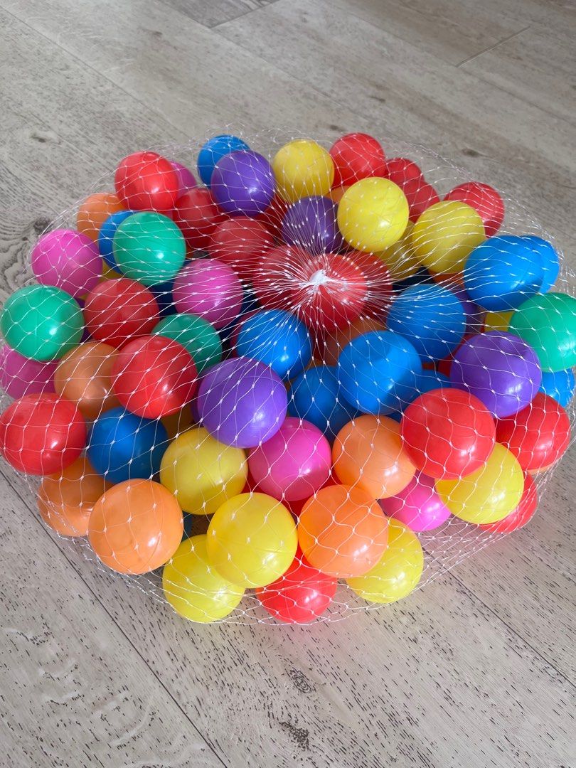 Soft Plastic ball pit balls (small and big), Hobbies & Toys, Toys