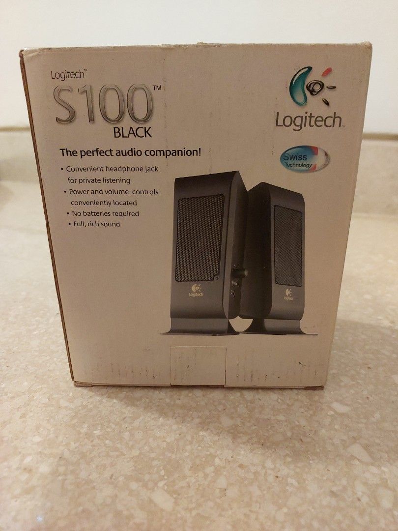Logitech s100 speakers sales