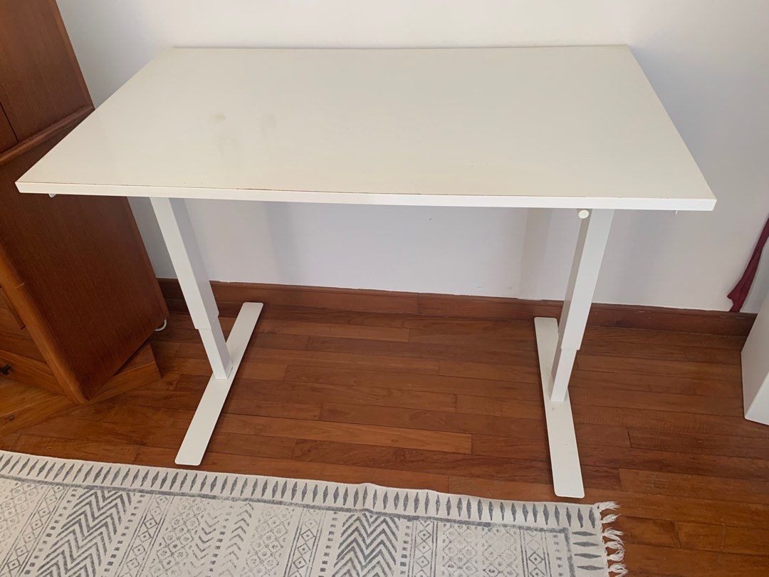 Standing/ Sitting Adjustable study Desk (manual, ergonomic) ikea