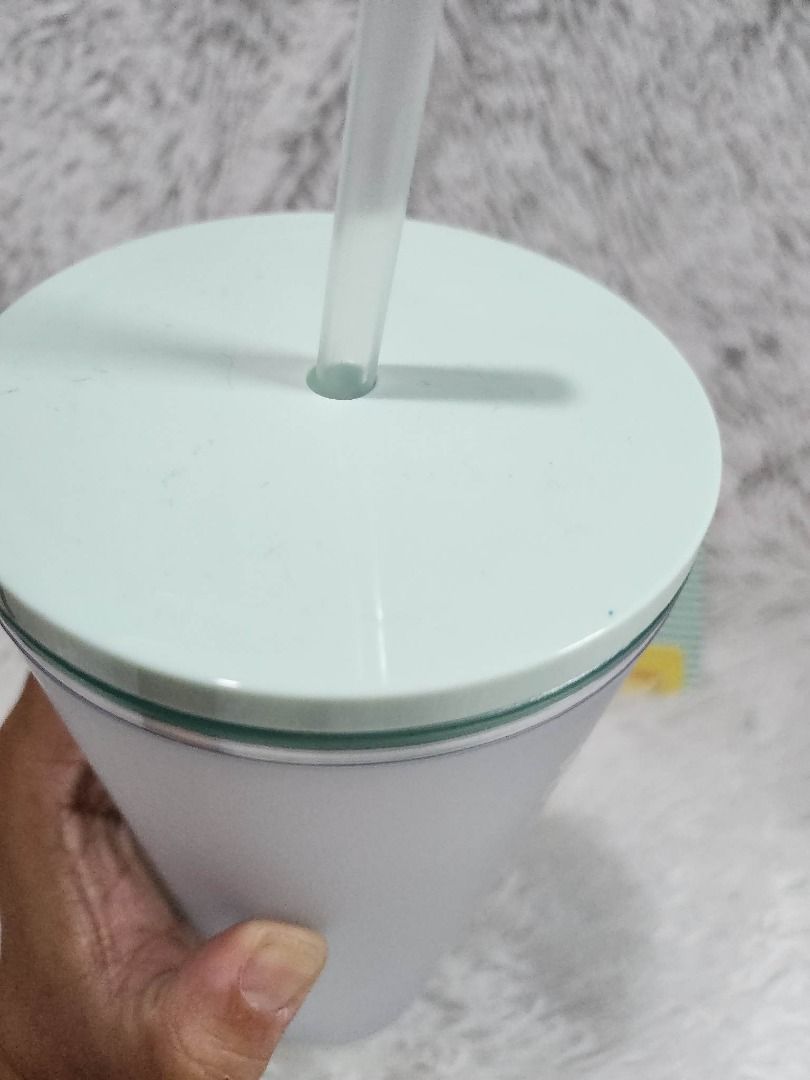 Starbucks 20oz Cold Cup Translucent Mint Core Siren, Furniture & Home