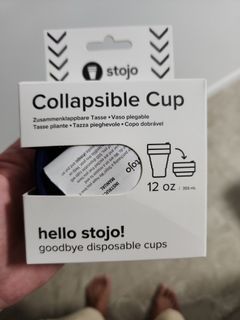 Stojo collapsible cup  dark blue