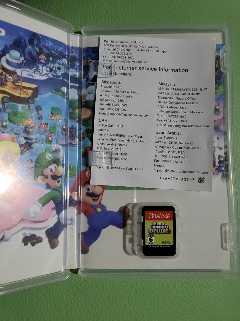 Super Mario Bros U Deluxe, Video Gaming, Video Games, Nintendo on Carousell
