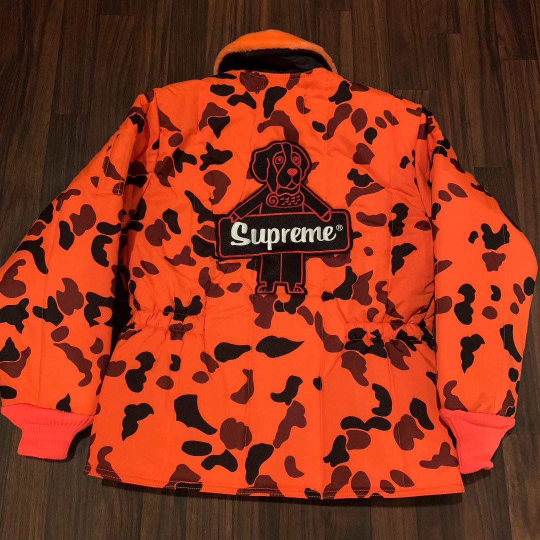 Supreme orange camo jacket 2025