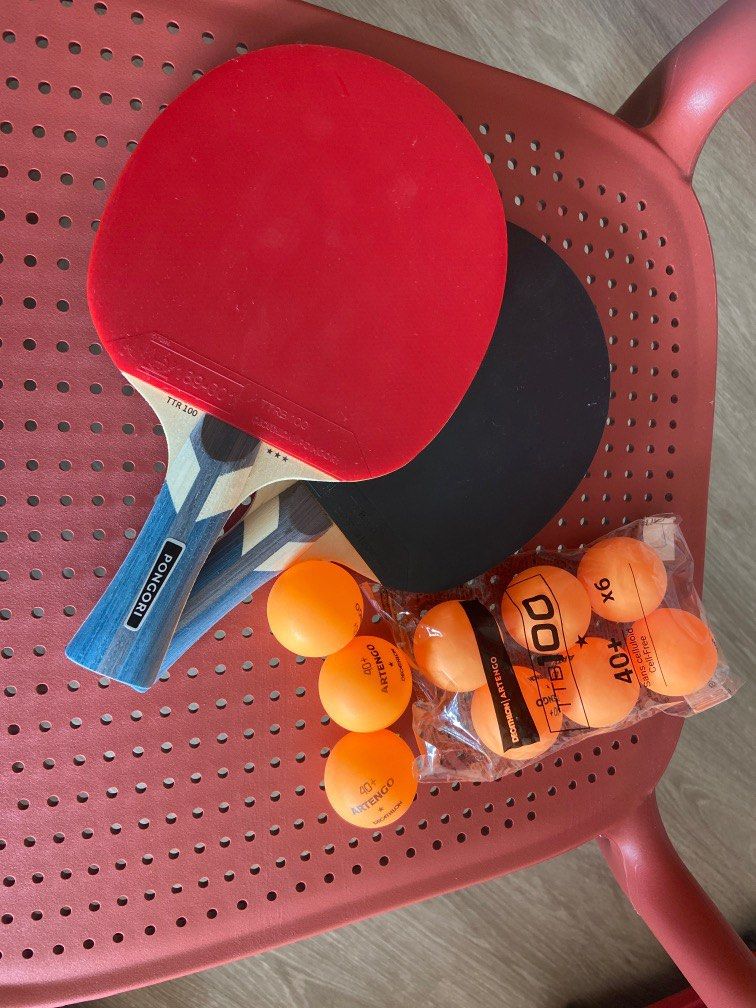 Beginner Table Tennis Rackets, Sports Equipment, Sports & Games, Racket