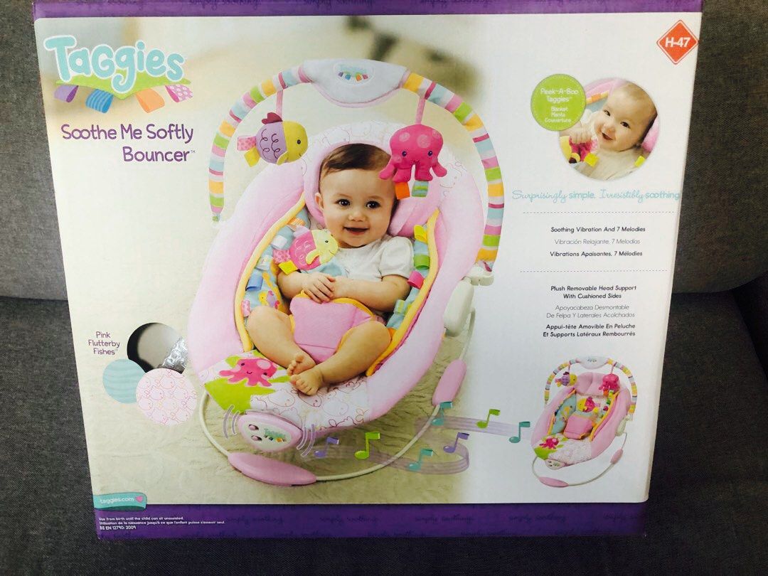 Taggies bouncer hot sale