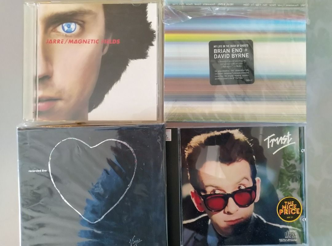 Tangerine dream Killing joke Jean Michel Jarre Grateful dead the Cure