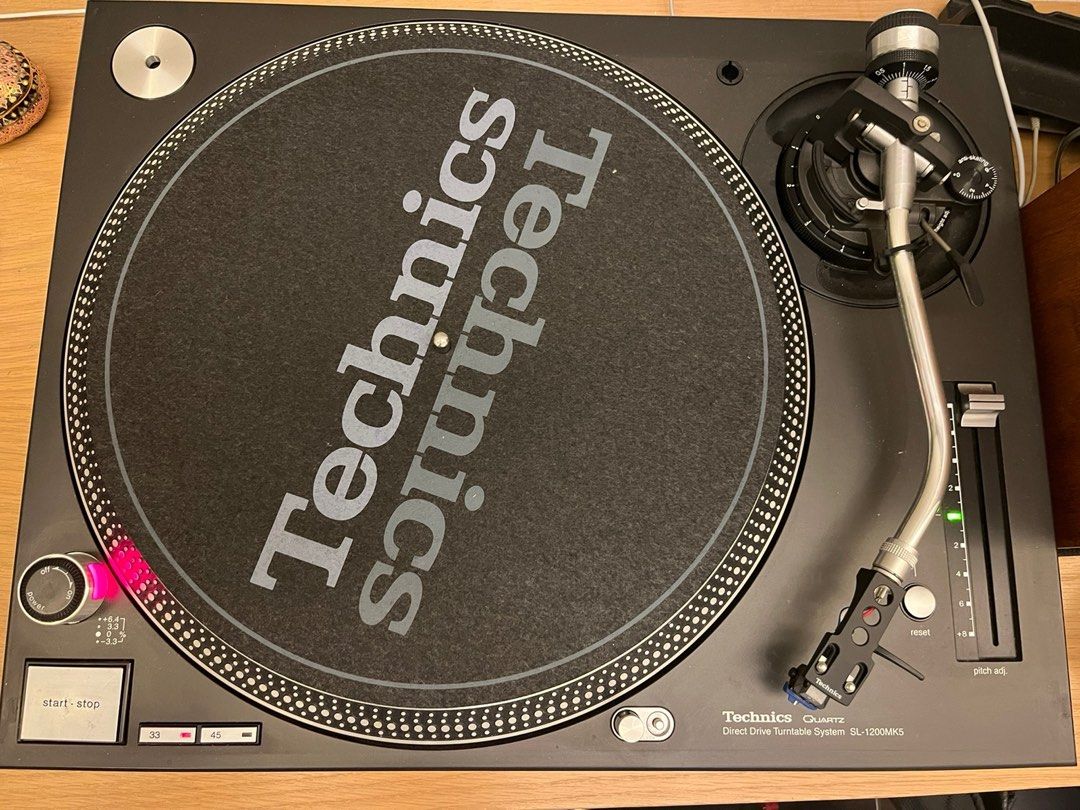 Technics SL-1200 MK5 Professional DJ Turntable, 音響器材, 音樂播放