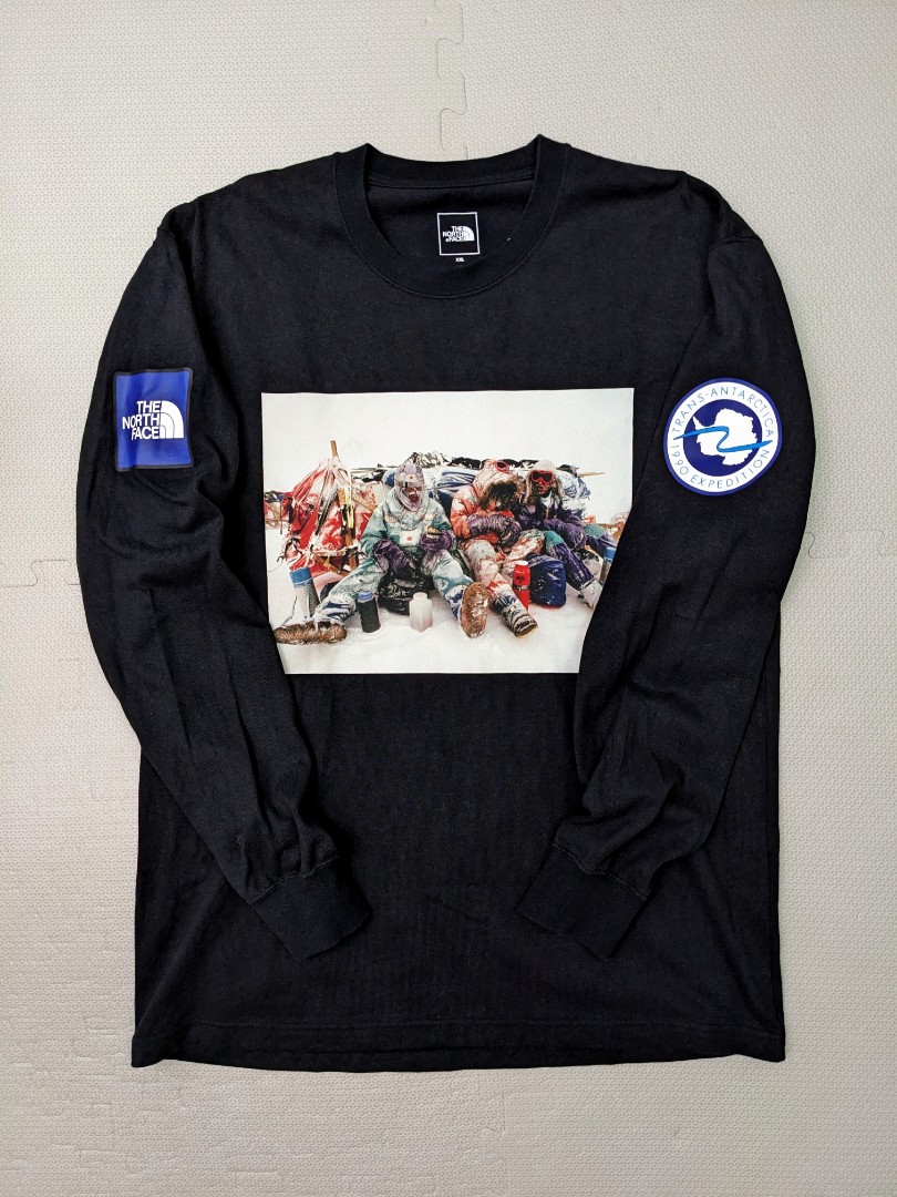 THE NORTH FACE XXL L/S TRANS ANTARCTICA TEE NT82230 北臉日本黑色長T