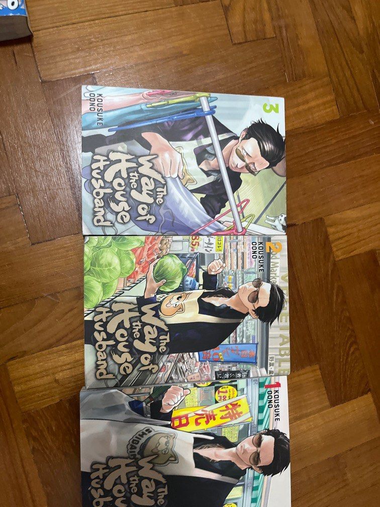 The way of the house husband vol 1-3, Hobbies & Toys, Books & Magazines