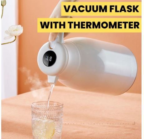Thermos Thermal Flask 1.9L Tumbler Vacuum Flask Jug Mug For Hot Cold Water Tea or Coffee