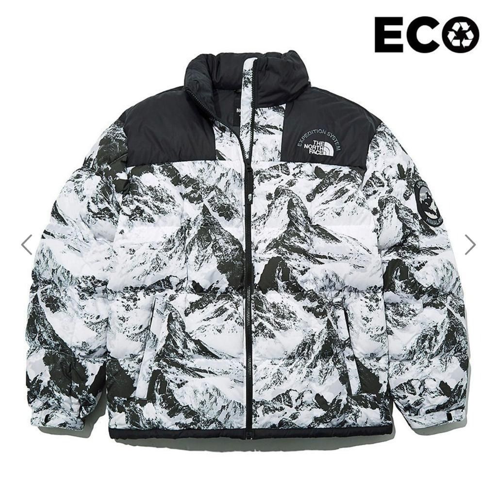 TNF Korea White Label M S LHOTSE Expedition Snow Mountain Printed